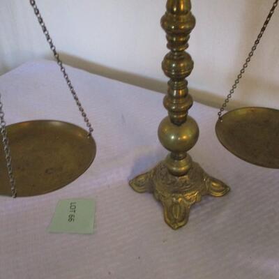 Brass Balance Scale