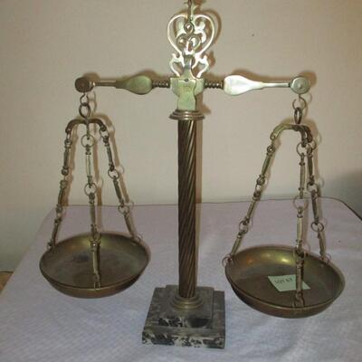 Brass Balance Scale