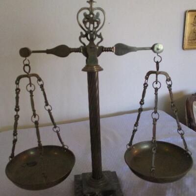 Brass Balance Scale