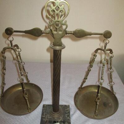 Brass Balance Scale