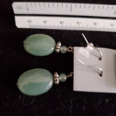 Prehnite Earrings