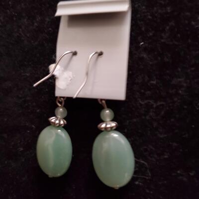 Prehnite Earrings