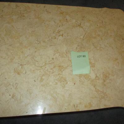 Marble Top French Provincial Coffee Table