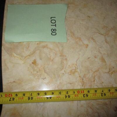 Marble Top French Provincial Coffee Table