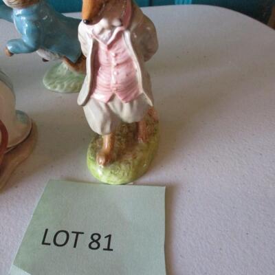 Beatrix Potter Figurines