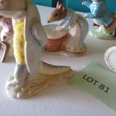 Beatrix Potter Figurines