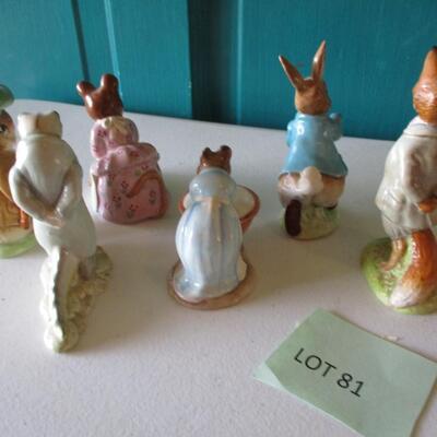 Beatrix Potter Figurines