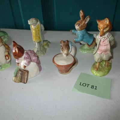 Beatrix Potter Figurines