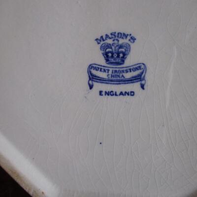 Masons Ironstone Antique Pitcher & Basin