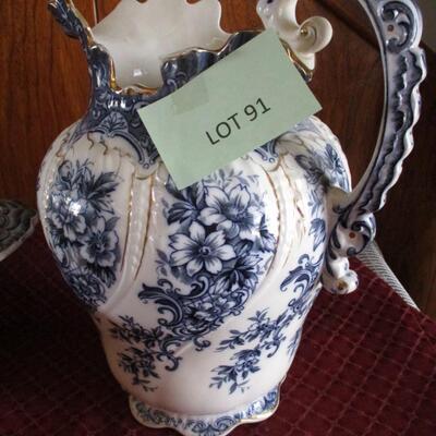 Cole & Berg Late Mayers Pitcher  and Basin