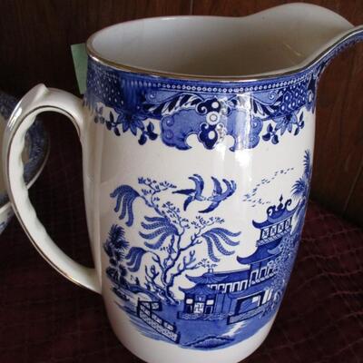 Burleigh Ware Pitcher & Basin