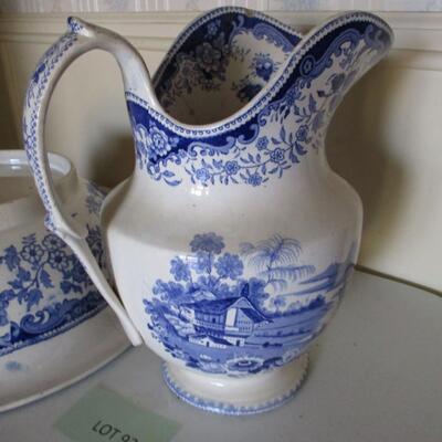 Water Pitcher & Basin