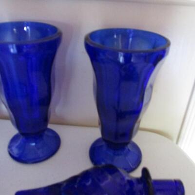 Cobalt Glassware