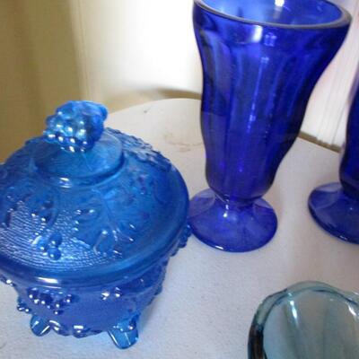 Cobalt Glassware