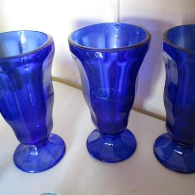 Cobalt Glassware