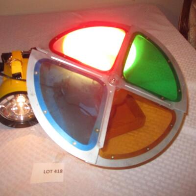 Christmas Light & Large Flashlight