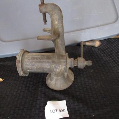 Vintage Meat Grinder