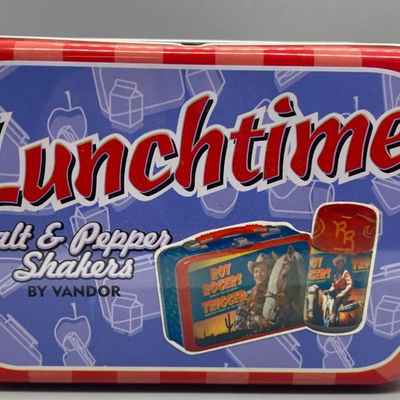 Roy Rogers Novelty Salt And Pepper Shakers - Like new in original box.