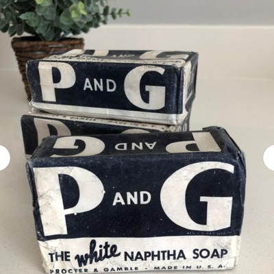 Lot of 4 Bars Vintage Soap P&G White Naphtha Soap