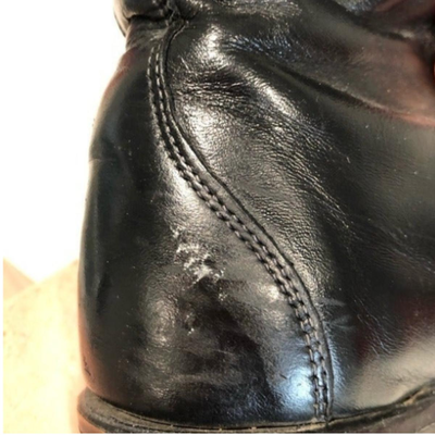 Vintage Laredo Black Lace Up Womenâ€™s Boots Size 8 Laredo