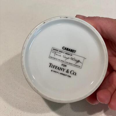 Tiffany & Co. Frank Lloyd Wright Cabaret Trinket Box 1990