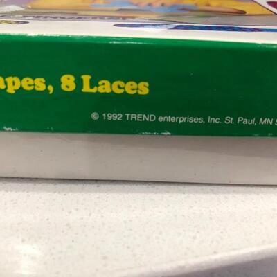 1992 Unopened Lace Trace Children's Activity Game
