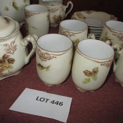 Old Ivory Tea Serving Set