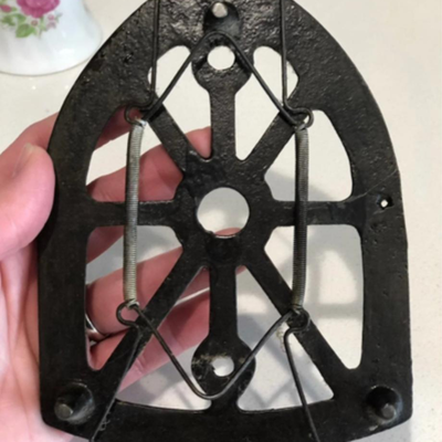 Vintage Cast Iron Trivet
