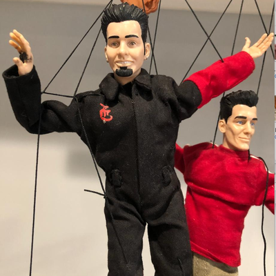 NSYNC 2000 Marionette Dolls Set of 4 (Missing Lance Bass Doll)