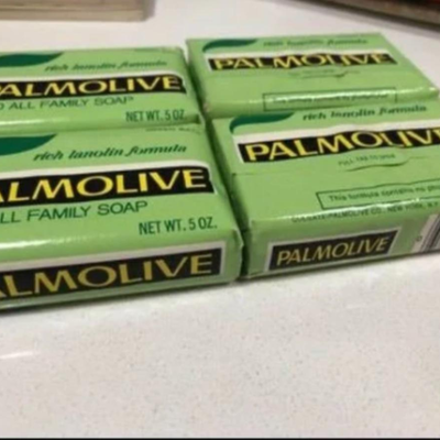 Vintage Palmolive Green Soap Bar Bath Size 5 oz NOS No Phosphorus wrapper
