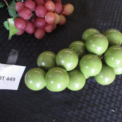 Vintage Glass Grapes