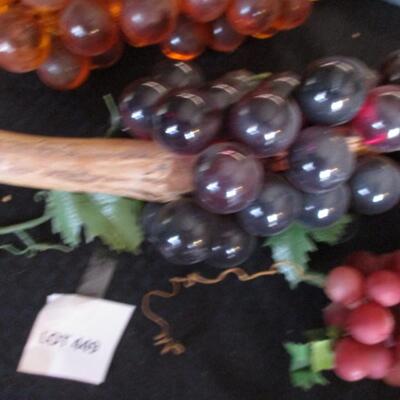 Vintage Glass Grapes