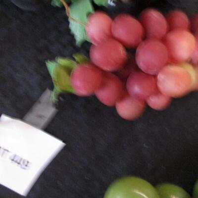 Vintage Glass Grapes