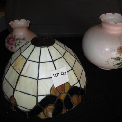 Tiffany Style Lam Shade & Hurrican Lamp Shade