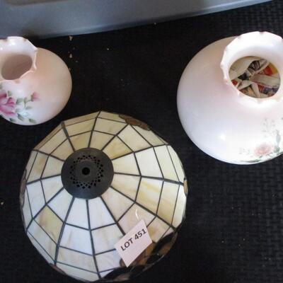 Tiffany Style Lam Shade & Hurrican Lamp Shade