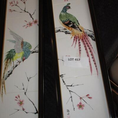 japanese Tiled Wall Art