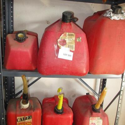 Gasoline Jugs