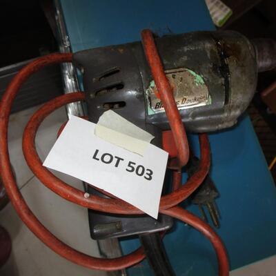 Black & Decker Drill & Toolbox