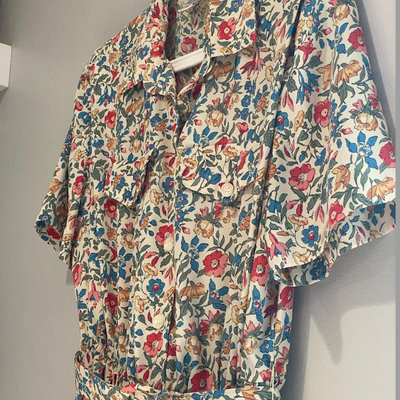 Vintage Eighties Leslie May Vintage Dress Size 14W