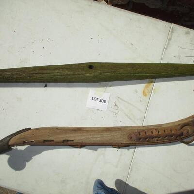 Wooden Oxen/Horse Yokes