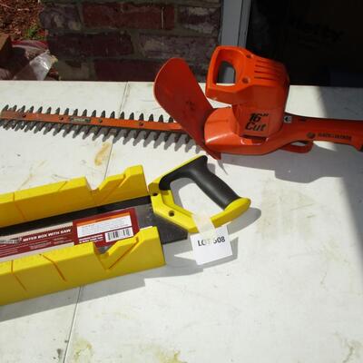 Black & Decker Hedger & Mitre Saw