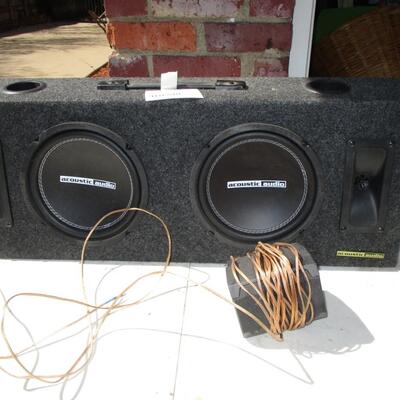 Acoustic Audio Speaker