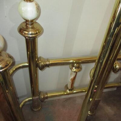 Brass Head & Footboard