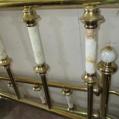 Brass Head & Footboard