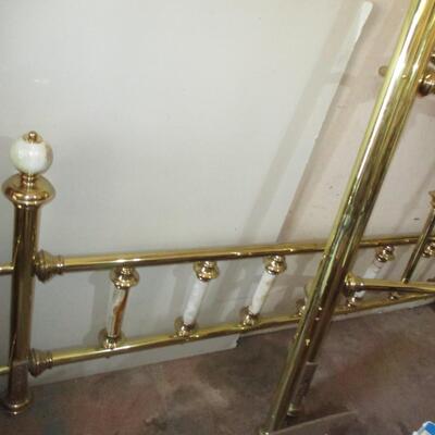 Brass Head & Footboard