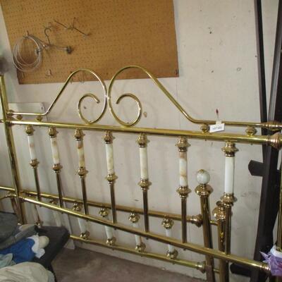 Brass Head & Footboard