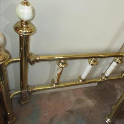 Brass Head & Footboard
