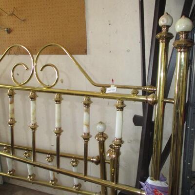 Brass Head & Footboard