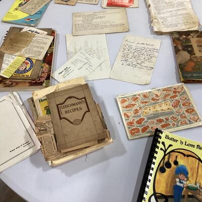 Recipes and cookbooks