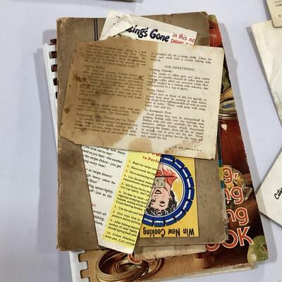Recipes and cookbooks